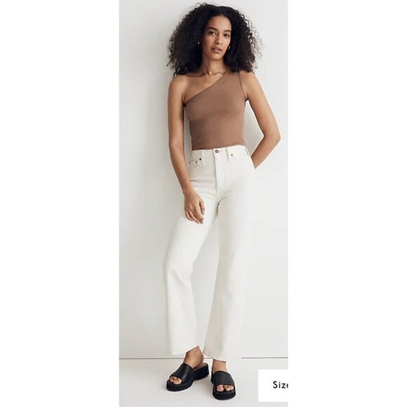 Madewell Denim - Madewell $138 The perfect Vintage Flare Crop Jean Size 24 NI959